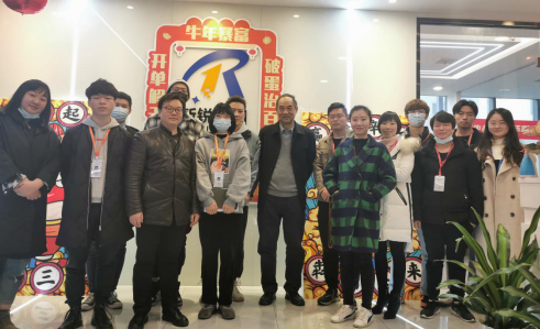 热烈接待武汉生物工程学院来我司实习走访